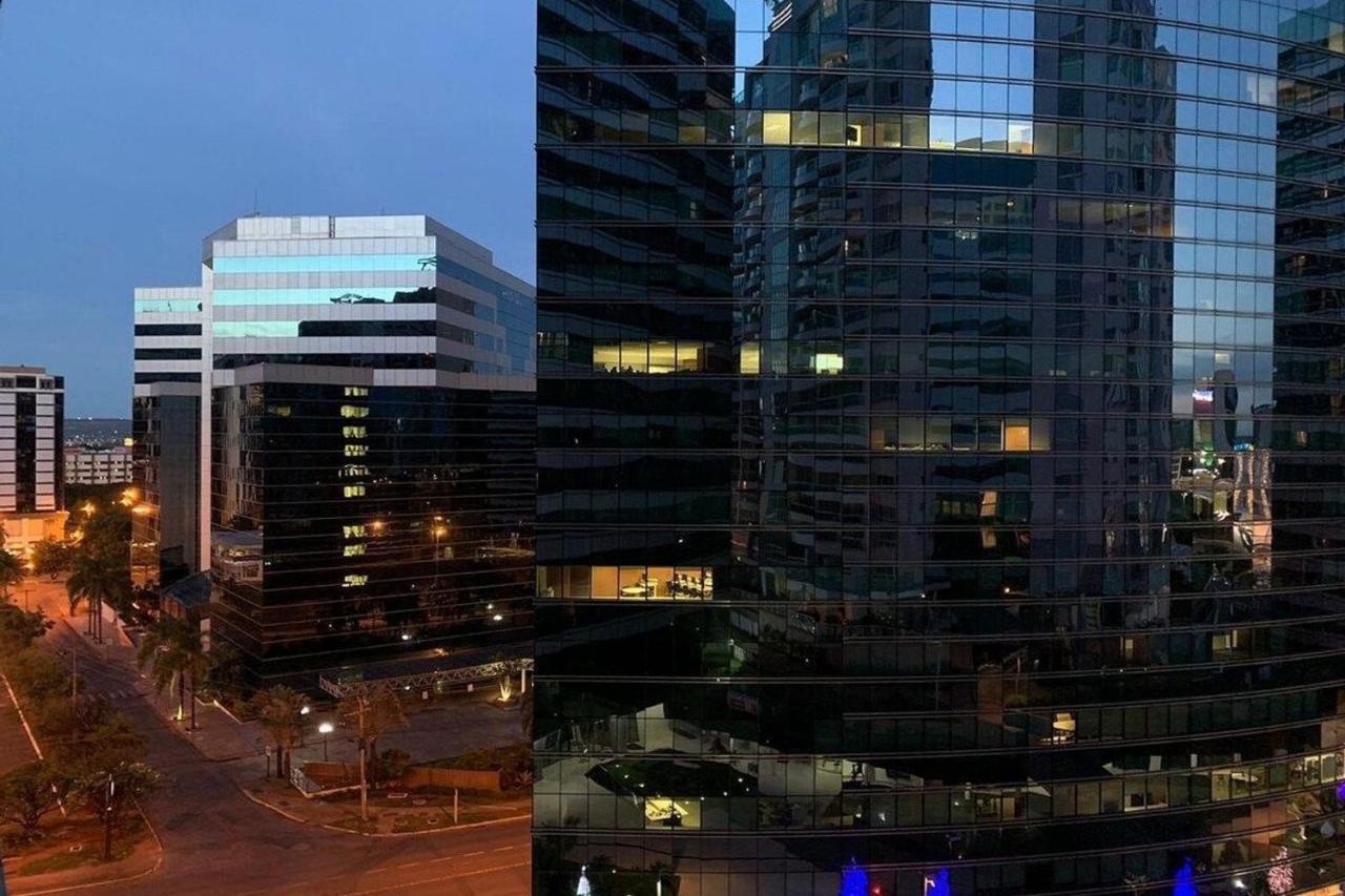 Flat Luxo Fusion Shn - Melhor Localizacao De Bsb Brezilya Dış mekan fotoğraf